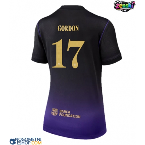 Ženski Nogometni dresi Barcelona Anthony Gordon #17 Gostujoči 2026-27 Kratek Rokav